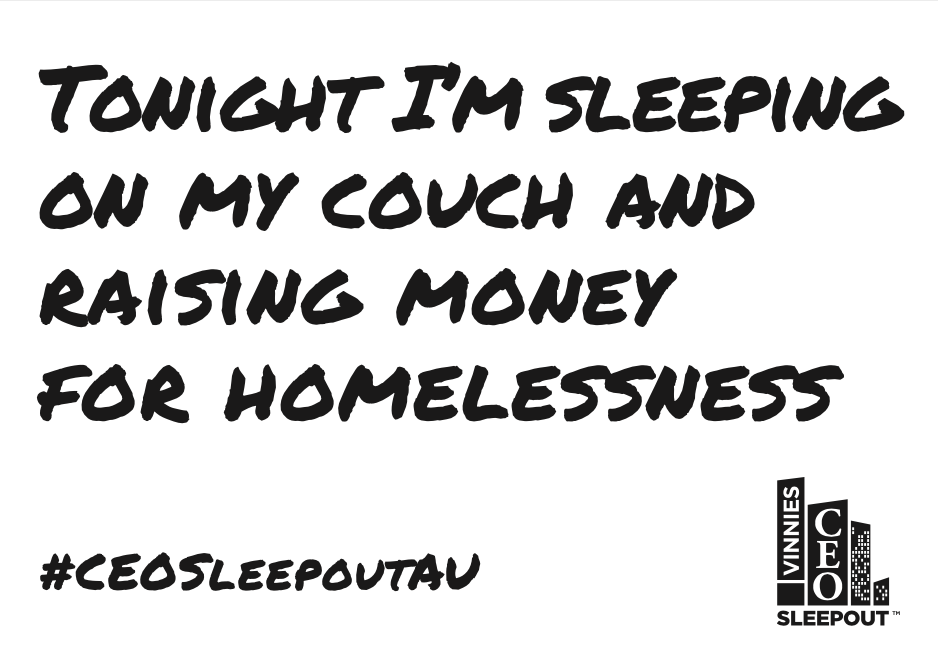 Printable Sign - Tonight Couch BW