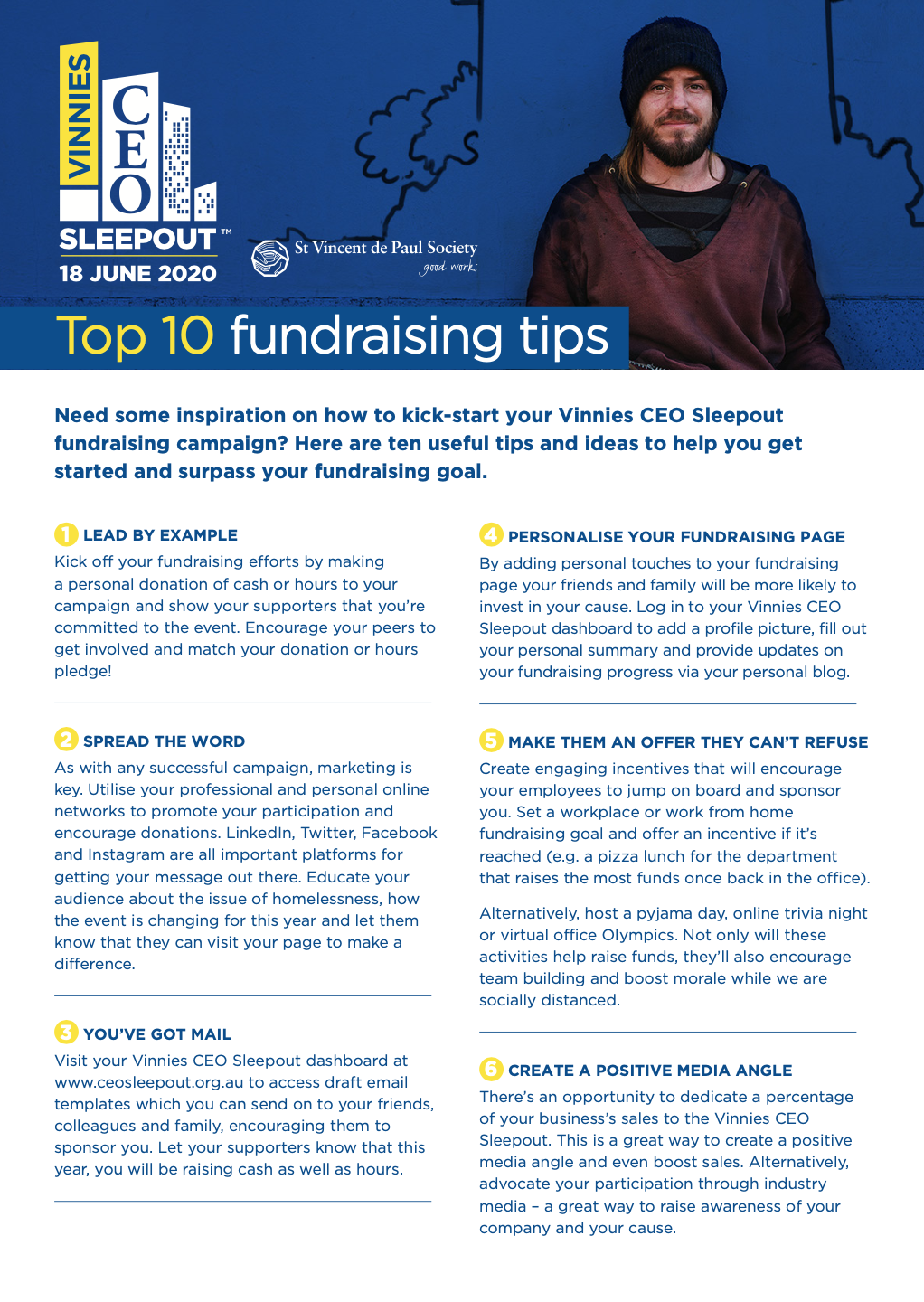 2020 Fundraising Tips