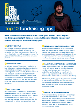 2021 Fundraising Tips